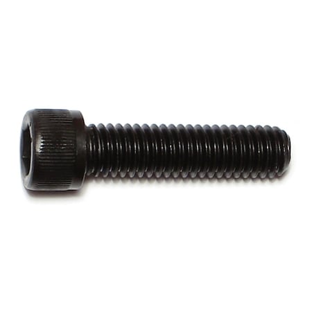 3/8-16 Socket Head Cap Screw, Plain Steel, 1-1/2 In Length, 100 PK